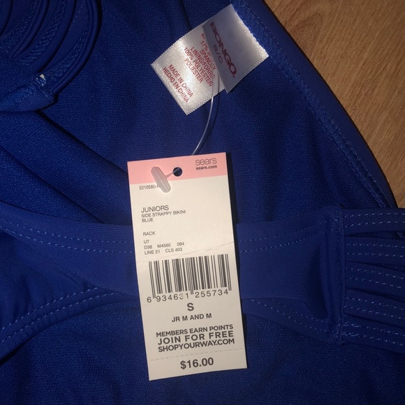 Blue bikini bottom size s - Picture 3 of 3